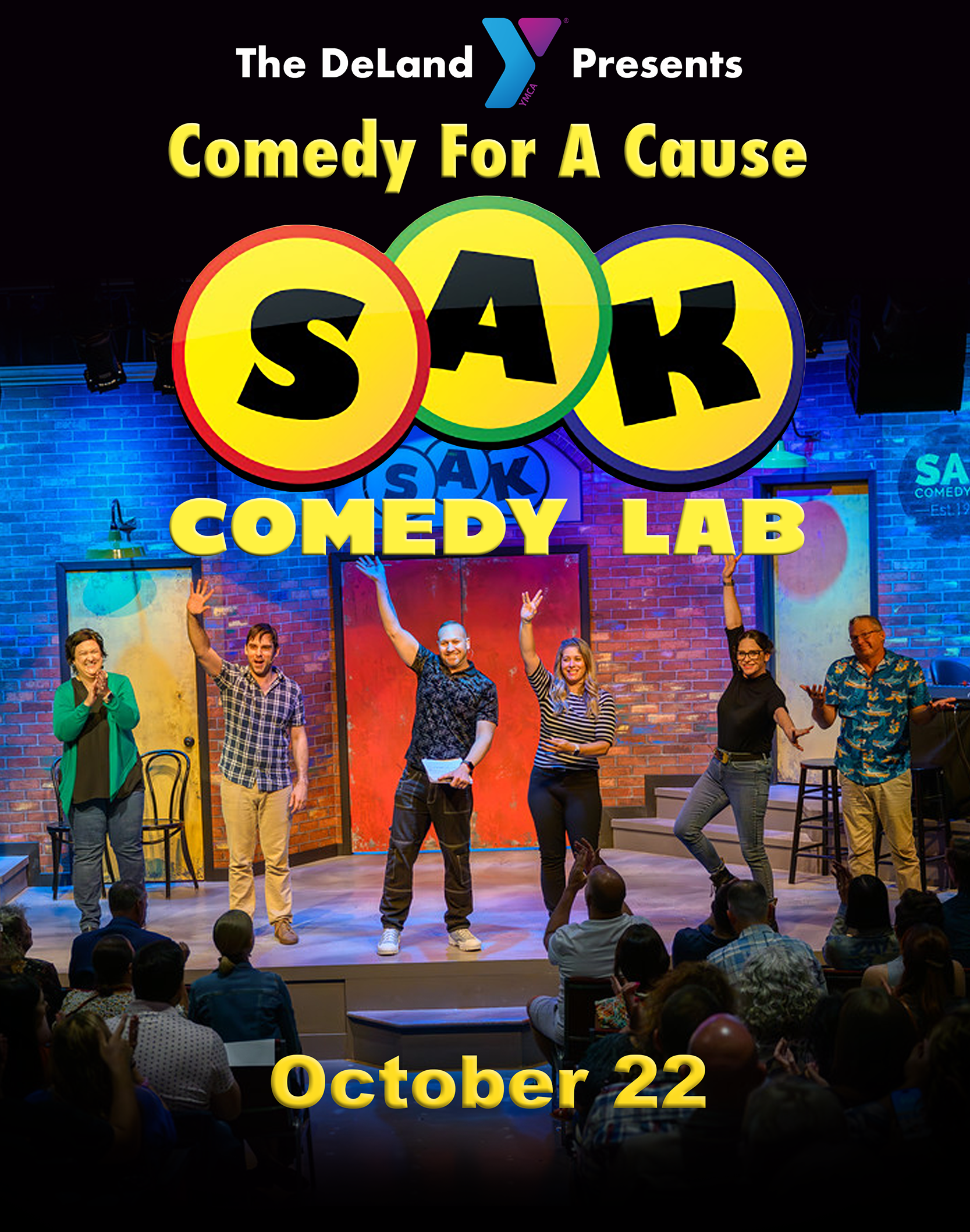 SAK Comedy Lab ( YMCA Fundraiser)