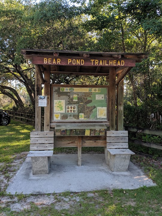 Florida Trail Bear Pond Trailhead